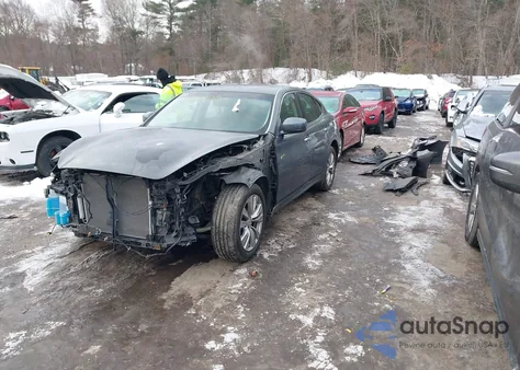 2012 Infiniti M37X z USA, uszkodzony, nr VIN JN1BY1AR0CM390005